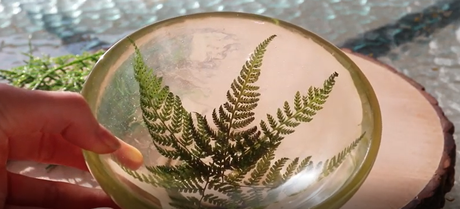 جام رزینی با سرخس