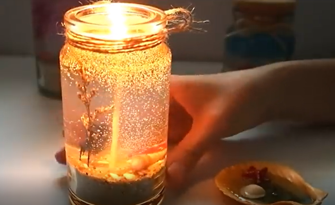 جاشمعی با طرح دریا